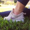 open circle anklet-dewdrop anklet-lifestyle
