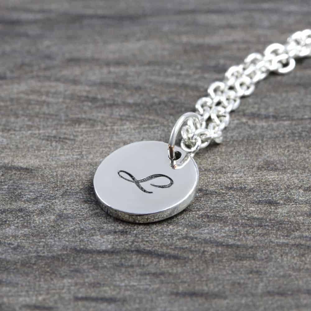 925 Sterling Silver 10mm Coin Necklace