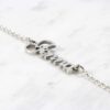 925 Sterling Silver Dainty Double Name Necklace
