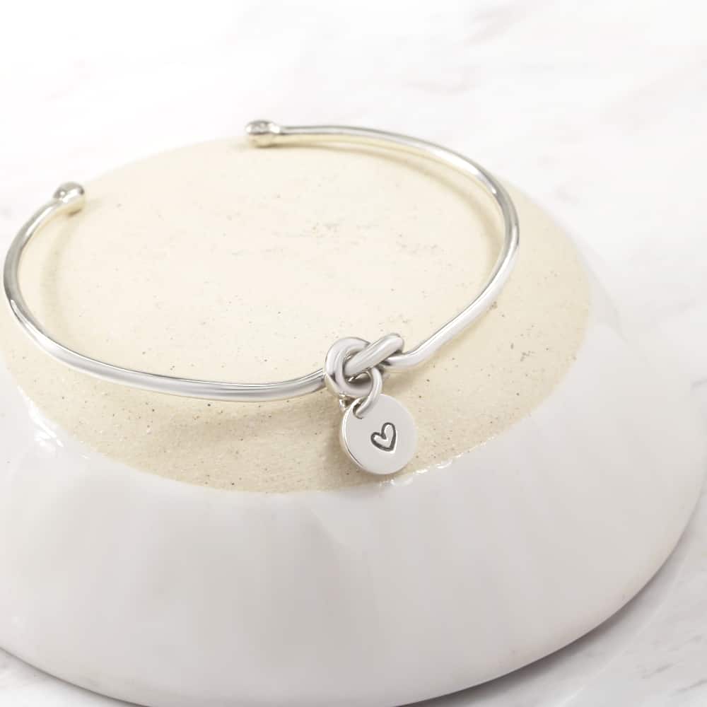 Open IDENTITY Bangle | Fast Delivery Crafted by Silvery