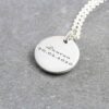15MM COIN NECKLACE