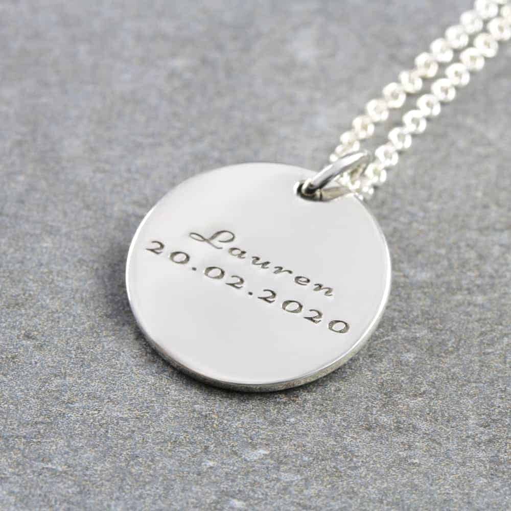 20MM COIN NECKLACE