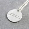 20MM COIN NECKLACE