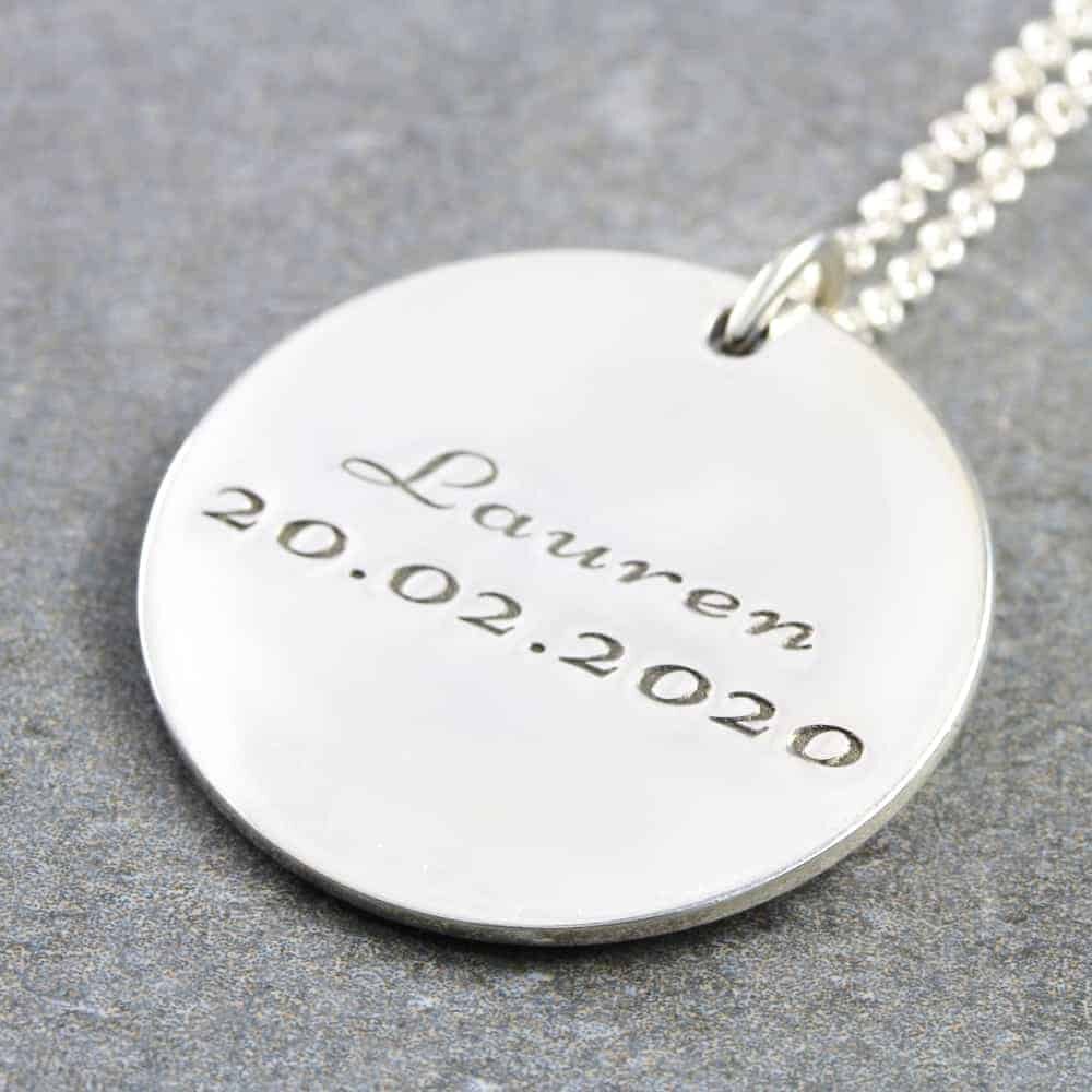 25MM COIN NECKLACE