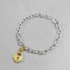 Memory Keeper Charm Bracelet personalised charms Silver charm bracelet