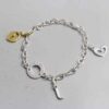 Memory Keeper Charm Bracelet personalised charms Silver charm bracelets