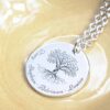 FAMILY TREE COIN NECKLACE