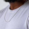 MEN’S SILVERY NECKLACE 3MM