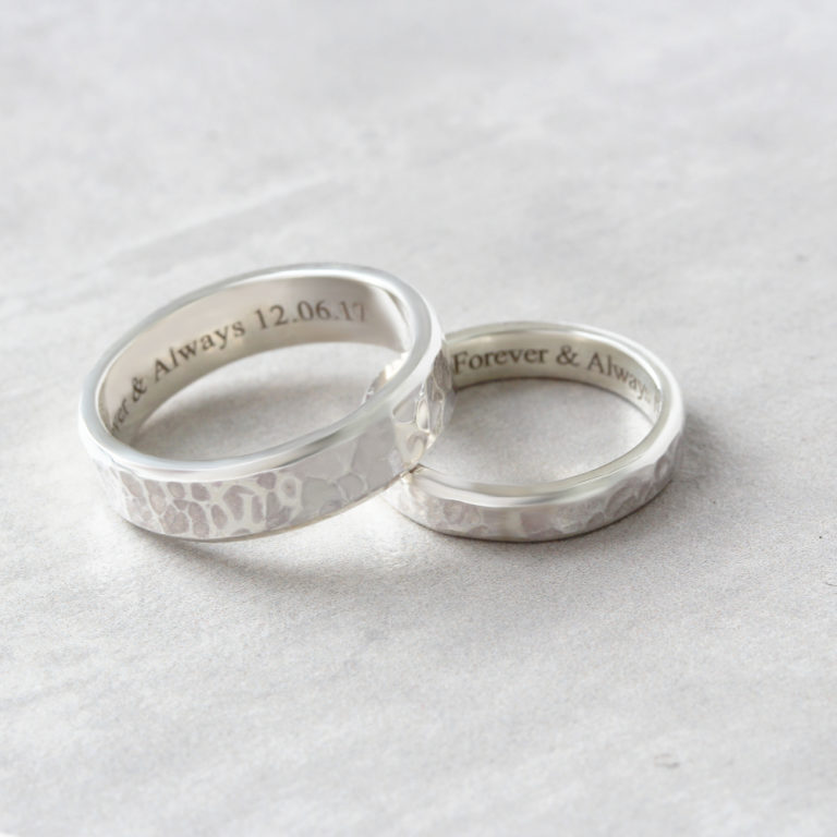 Personalised Rings | Personalised by Silvery Jewellery in South Africa