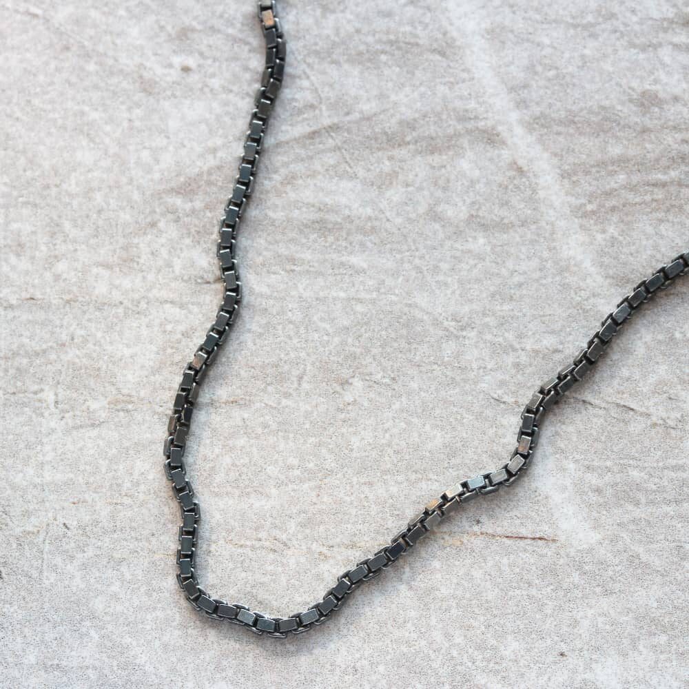 Men’s Box Chain Necklace 1.8mm