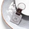 Personalised Key Ring Circle Calendar Design